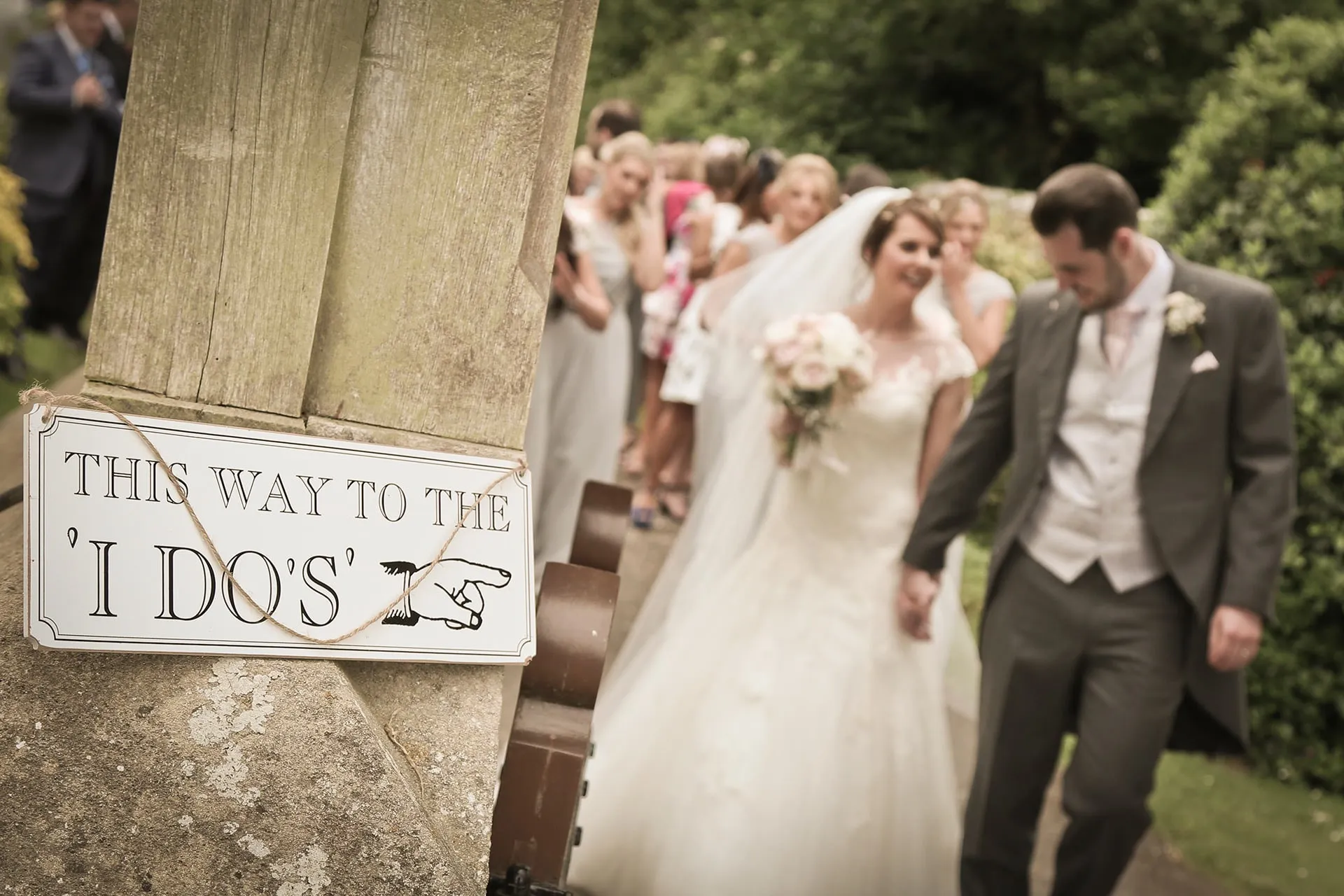 Bride and groom portrait by Studio H Photography